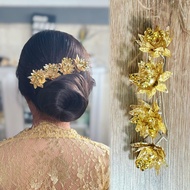 Semanggi Aksesoris Rambut Sanggul Kebaya Bali Tusuk Konde / Cucuk Mahkota Tari Bali