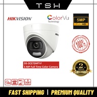 Hikvision DS-2CE72HFT-F 5MP 3.6mm ColorVu WDR Turbo HD 4-in-1 Analog Dome Turret CCTV Camera-TSH