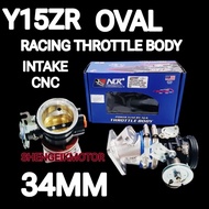 NLK TB Y15ZR RACING THROTTLE BODY OVAL NLK