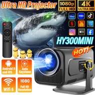 ✨UHD Spot✨HY320mini Smart Projector 1080P Ultra HD Hard Decoding 4K Bluetooth Projector Android IOS 