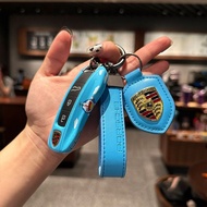 Porsche Doraemon Key Shell Cayenne Paramela taycan911macan Car Cartoon Key Shell Cover