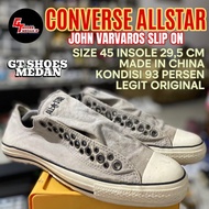 CONVERSE ALLSTAR JOHN VARVATOS SLIP ON SIZE 45/29,5 CM MADE IN CHINA