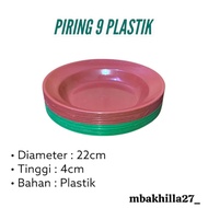 SUIGEI BRAND 9 PLASTIC PLATES