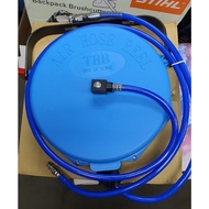 THB 8Meter Air Hose Reel (8mm x 12mm x 8M) PU Braid Hose