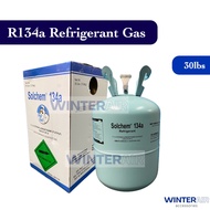 • Air Cond Gas Tong R134a Refrigerant • Solchem (13.6kg/30lbs) • Winter Air •