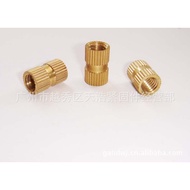 Brass Embedded Nut 6 * 12 * 8 Embedded Nut Nut Injection Molding Parts Injection Molding Nut