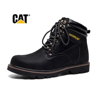 Caterpillar Men Steel Toe Tooling Shoes Outdoor Durable Work Shoes European Style Labor Insurance Shoes Martin Boots