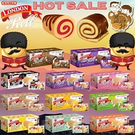 20pcs x 16g - Mamee London Roll Cake [Double Choco/Choco/Strawberry/Coconut Pandan/Milk/Blueberry/Ba
