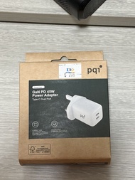 PQI GaN PD 45W 雙 Type-C 充電器