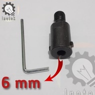 Termurah As 6mm Drat M10 Mandrel Adaptor Kunci L Bisa Untuk Dinamo