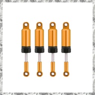 [D E O K] 4Pcs Metal  Damper for  C14 C24 MN D90 D99 D99S MN90 MN98 MN99S RC Car Upgrade Parts Acces