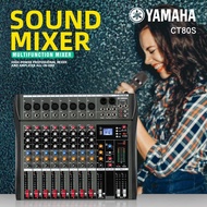 Mixer Yamaha CT80S Audio profesional 8 Channel efek gema mixer bluetooth