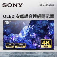 索尼 SONY 48型4K OLED 安卓語音連網顯示器 XRM-48A90K