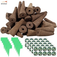 110Pcs Seed Pod Kit for Hydroponic Systems Easy to Use Seed Starter Sponges Grow Sponge Kit 50 Grow 