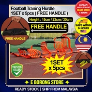 Agility Hurdle Set Football Training Hurdle (1SET x 5pcs)