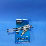 PILOT HI-tech HI-TEC-C 0.3mm Black pen pen 1pcs only