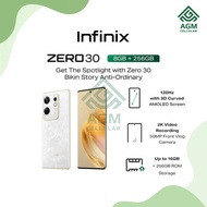 handphone infinix zero 30 4g ram 8gb/256gb (gold green white) - pearly white 8gb/256gb