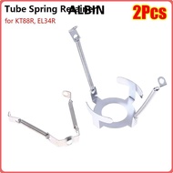 ALBIN 2Pcs Vacuum Tube Retainer Holder, Steel Spring Structure Audio Amplifier Spring Holder, Vintag