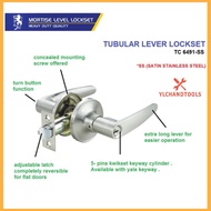 JTC TUBULAR LEVEL CYLINDRICAL LOCKSET ( JTC6491SS & JTC6491AC )