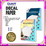 (10 sheets) Water Slide Decal for Pigment Ink Printer only Dark / Light 2 color