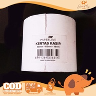Paperline Cashier Receipt Paper 58 x 65 x 18 mm 1ply - Register Roll 5865 Roll UNIT