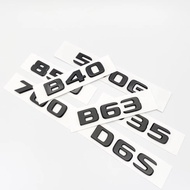 Glossy Black Letters 550G 4X4 850 550 D35 B40 D6S B63 Emblem for Mercedes Benz Brabus G Car Fender T