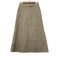 Ebure Skirt Size 3 beige Women Long Direct from Japan Secondhand