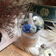 永生花薰香機 冷霧灰藍 可客製化配色配色 香氛機