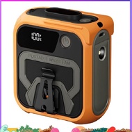 10000mAh Wearable Fan Waist Clip Fan for Outdoor Orange ffefhrudh
