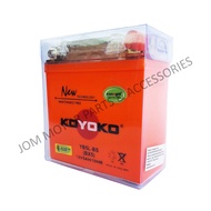 【KOYOKO】YB5L-BS Nanogel Motorcycle Battery Bateri Motor YAMAHA LC135(V1)/EGO(V1)/EX5 STARTER/KRISS