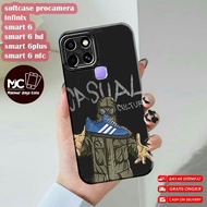 MAKMUR - Case INFINIX SMART 6/ SMART 6 PLUS/ SMART 6 HD/ SMART 6 NFC Latest - Softcase Pro Camera - 
