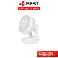 Mistral 9 Inch Desk Fan W/ Remote MHV901R-White