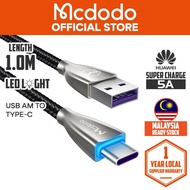 100% ORIGINAL MCDODO CA-5420 1.2 Meter 5A 4.0 Super Charge Type C Data Cable