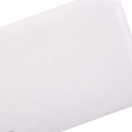 10 Pcs Deli 5501 File Bag a4 Transparent File Bag Student Student Use File Bag Transparent Plastic F