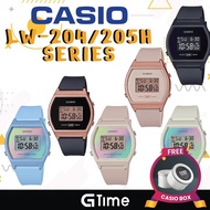 [1YR WARRANTY] CASIO LW-204 & LW-205H SERIES WOMEN'S DIGITAL WATCH JAM TANGAN PERUMPUAN DIGITAL LW-2