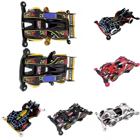 Mini 4x4 Assembled Model S2 Devil Commander Spider King F-MA Chassis Big Mac Racing Car Toys for Boy