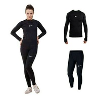 PAKET OLAHRAGA DALEMAN BASELAYER WANITA BAJU MANSET BASELAYER DAN