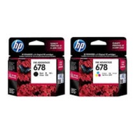 HP 678 BLACK / HP 678 TRI COLOR INK CARTRIDGE