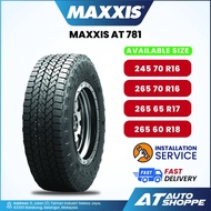 Maxxis Razr AT 781 Tire 16" 245 265 70 R16 17" 265 65 R17 18" 265 60 R18 Tyre 4X4 4WD