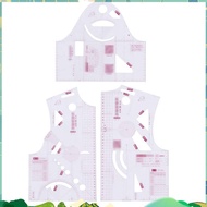 1:3 Cloth Design Ruler Transparent French Curve Ruler Measure Ruler Design Ruler Pattern Making for 