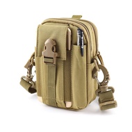 Mobile Phone Bag Men Wear Belt Belt 22cm Waterproof Multifunctional Outdoor Sports Coin Purse Tactic