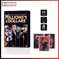 Board game Millions of Dollars 2nd Edition Party game Strategy game3-9 players Card Game