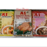A1 Spices A1 Bahkuteh Seasoning A1 Maharaja Chicken/ A1 Chicken Soup/ Chicken Soup Instant Soup