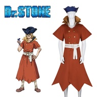 Dr.Stone Nanami Ryusui Cosplay Costume Adult Anime Clothing Robes and Hats