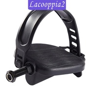 ✕ஐ❀[lacooppiabcMY] Exercise Bike Pedal with Straps Cycling Parts