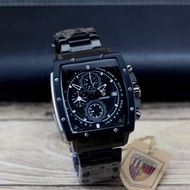 Jam tangan Pria Leopard 8829 tali rantai analog tanggal chronograp original