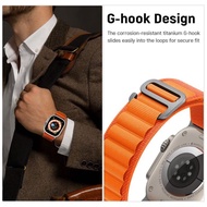 Nylon strap for smartwatch s11 3 4 5 6 7 8 9 10 se ultra2 3 band
