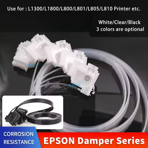 L1800 DTF Printer Damper For Epson L800 L1455 L801 L810 L850 L201 Eco-solvent Printer L1300 Dumper C