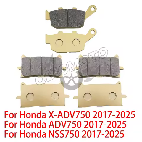 X-ADV750 Motorcycle Front Rear Brake Pad For Honda X-ADV750 ADV750 NSS750 2017-2025 X-ADV ADV NSS 75