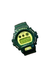 罕有色Casio G-Shock DW-6900CC 手錶，閃粉綠色 Crazy Colors